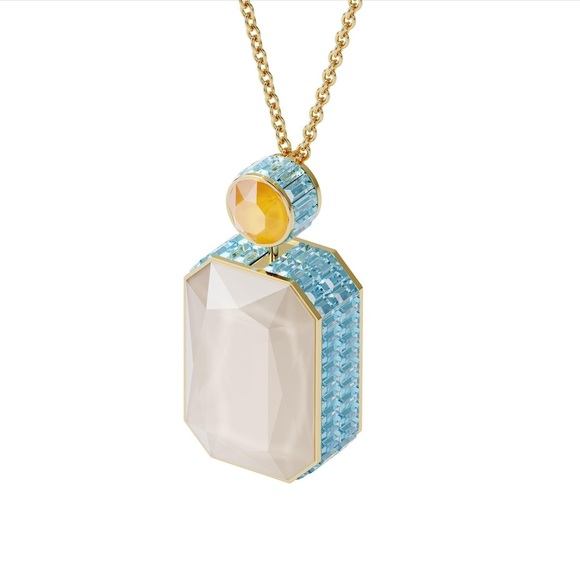 Swarovski Orbita Ocatgon Cut Crystal Necklace - Picture 1 of 15